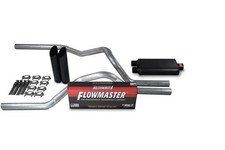 Chevy Gmc 1500 Truck 15-18 2.5 Dual Exhaust Kits Flowmaster 50 Series Black Tip Chevy Gmc 1500 Truck 15-18 2.5 Dual Exhaust Kits Flowmaster 50 Series Black Tip