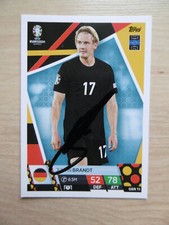Julian Brandt autograph signed TC Topps Euro 2024 "Germany"
