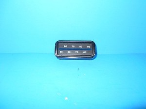 *RV COLEMAN-MACH MANUAL THERMOSTAT REPLACEMENT TEMP COVER ONLY BLACK | eBay