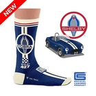 HEEL TREAD Original Socks "Shelby Cobra 427" - Size 41-46 - V8 Muscle Car US