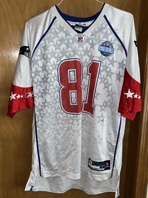 Randy Moss New England Patriots 2008 Pro Bowl Jersey HOF Large