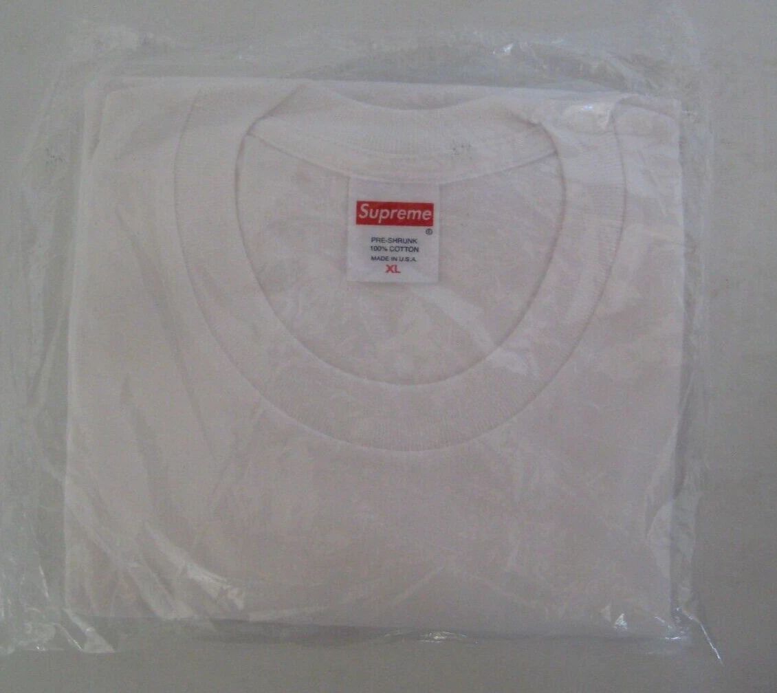 Tee shirt blanc Supreme Jet taille XL FW20T36 neuf