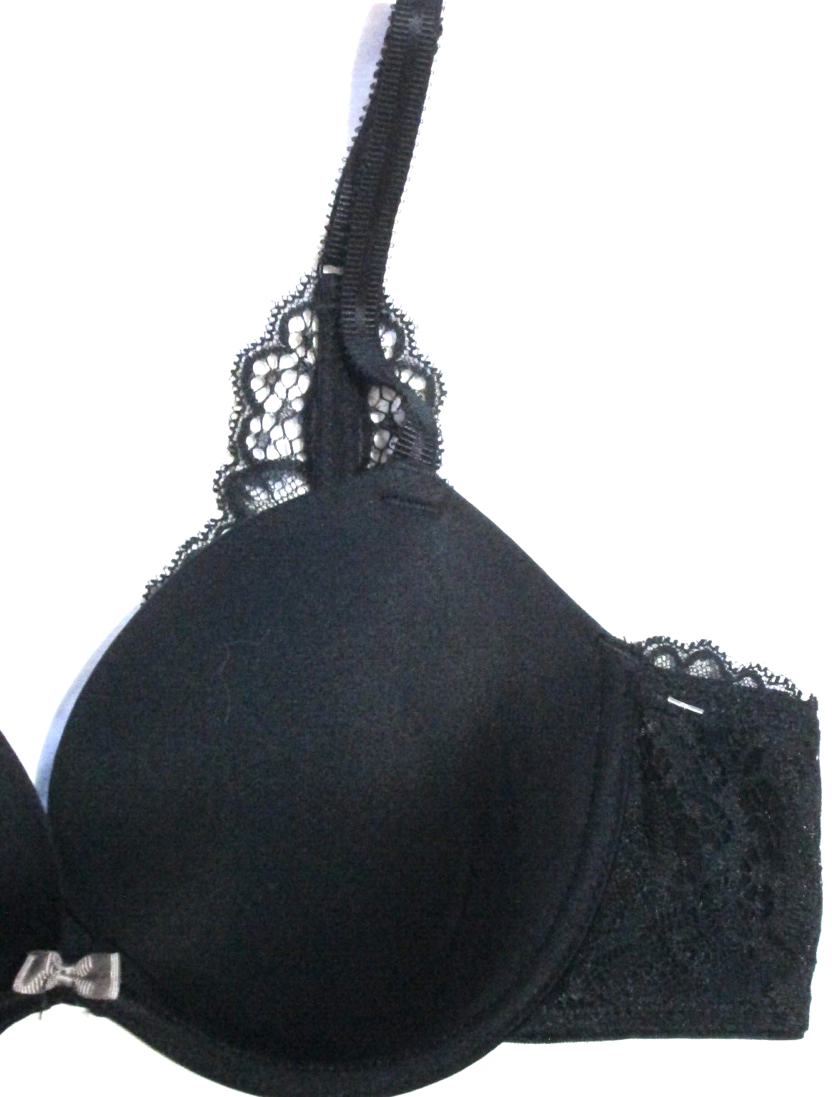 Auden Bra & Panties Set. Sz 36A/MEDIUM pantyNWOTblack lace MATERIAL