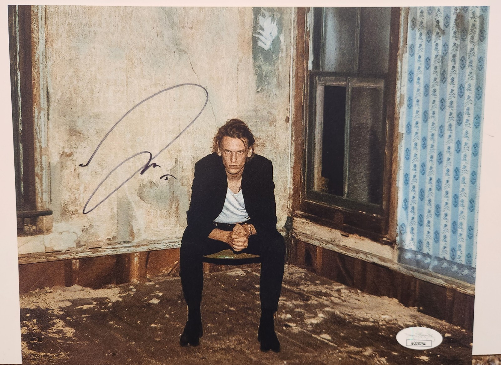 Jamie Campbell Bower Stranger Things Vecna Autographed Signed 8x10 JSA 