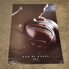 Man of Steel Original Movie Theater Poster DS 27 40 Superman DC