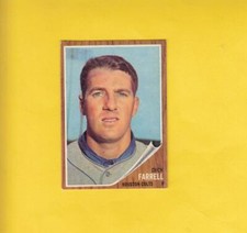 1962 Topps #304 Dick Farrell Houston Colts EX+ Excellent+ Lot #17249