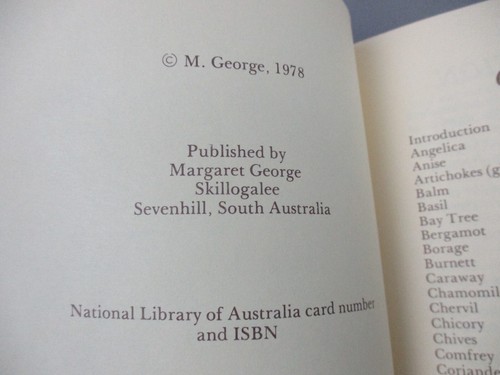 Herbal Recipes And Remedies - Margaret George - Vintage 1978 Paperback - Picture 5 of 7