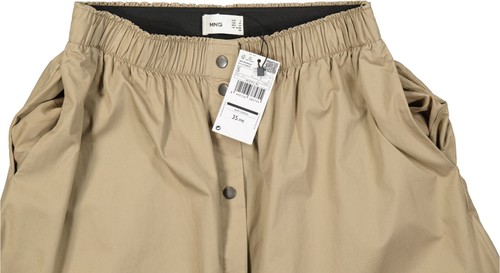 Neu ! Mango Damen Rock hellbraun Gr. L - Bild 4 von 6