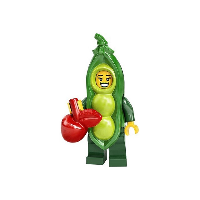LEGO Series 20 Collectible Minifigures 71027 - Pea Pod Costume Girl (SEALED)