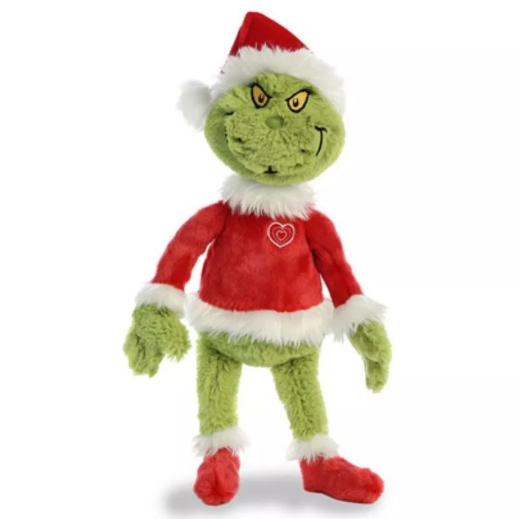 AURORA DR SEUSS SANTA GRINCH 19 SUPER SOFT TOY PLUSH BRAND NEW GIFT  CHRISTMAS