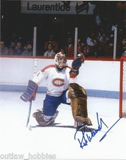 Montreal Canadiens Rick Wamsley Signed Autographed 8x10 COA B