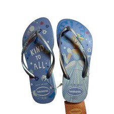 Havaianas Cinderella Slim Flip Flop New Size 2 Kids