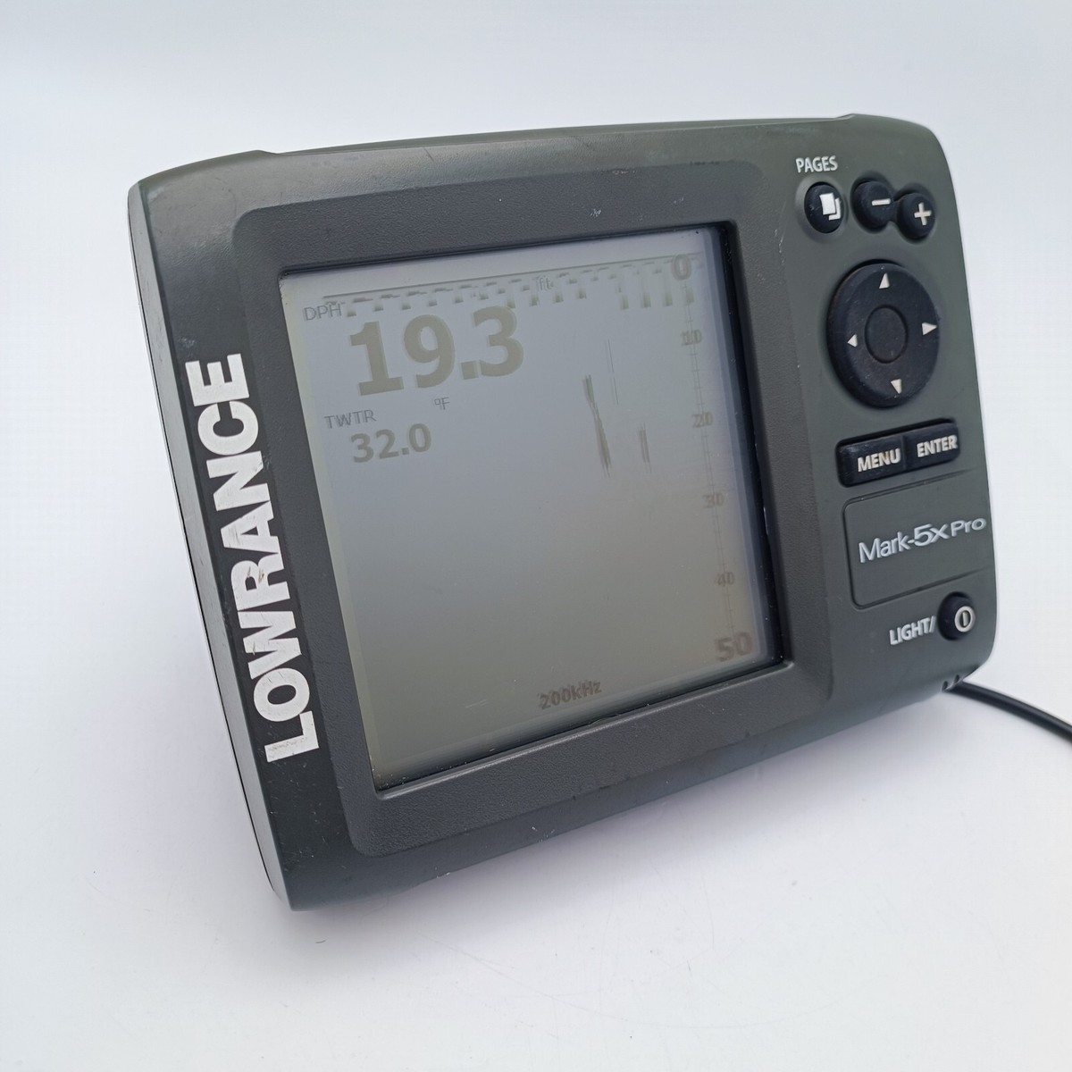 Lowrance Mark-5x PRO Fishfinder Sonar Head Unit Mark 5x Lowrance Mark-5x PRO Fishfinder Sonar Head Unit Mark 5x