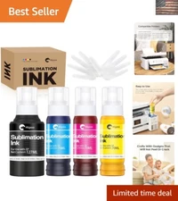Sublimation Ink Bottles Compatible with ET2400 to ET4800 Printers
