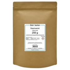 Vitamin B3 Niacin Pulver 250g Flush-Free reines Niacinamid Lebensmittelqualität