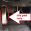 Stainless-Steel-Footrest-Mercedes-A-Class-AMG-A45-CLA-Foot-rest-pedal-W176-W177 thumbnail 2