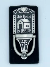 Bob Siemon Deisigns Door Knocker The Heart Of This Home Is Jesus
