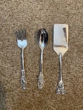 International Silver Company 3 Piece Christmas Holiday Serving Set