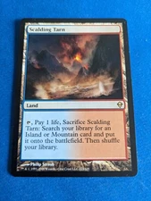 Scalding Tarn 1x MtG Zendikar SP/NM **See Pictures!**