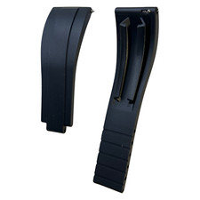 20mm QUICK RELEASE Oysterflex Style Rubber Watch Bracelet Replacement Strap