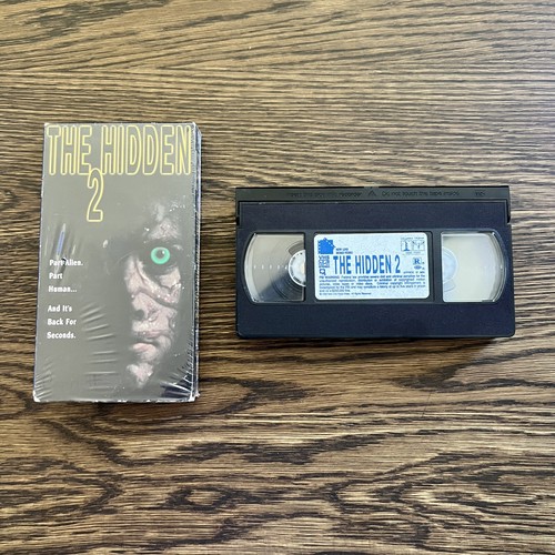 THE HIDDEN 2 Horror Sci-Fi Alien Movie VHS Tape In Shrink - Picture 6 of 8