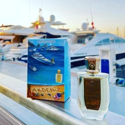 Akdeniz By Unique'e Luxury Extrait De Parfum Spray 100ml/3.4oz, Long Lasting - Picture 3 of 4
