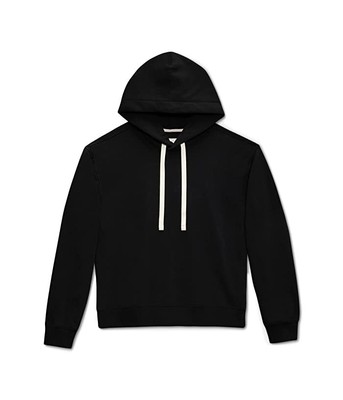 Label Go-to Hoodie Men's Large Black Cotton Blend Long Sleeve Pullover JDM1115