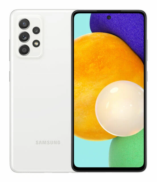 Samsung Galaxy A52 5G SM-A526B/DS - 128GB - Awesome White (Unlocked) (Dual SIM) - Image 1 of 1
