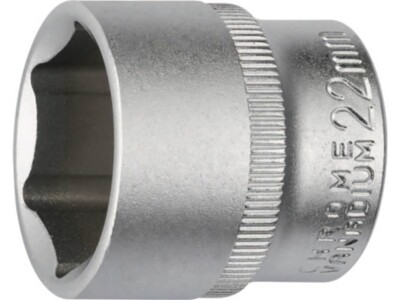 1er PACK(Stk) PROMAT  Steckschlüsselein-Satz  3/8 '' 6-kant Schlüsselweite 6 mm