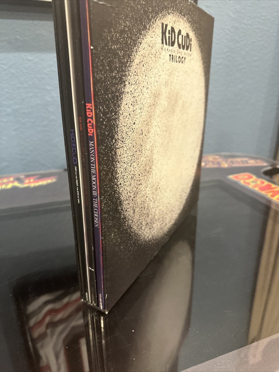 KID CUDI X KAWS MOTM MAN ON THE MOON TRILOGY VINYL BOX SET | eBay