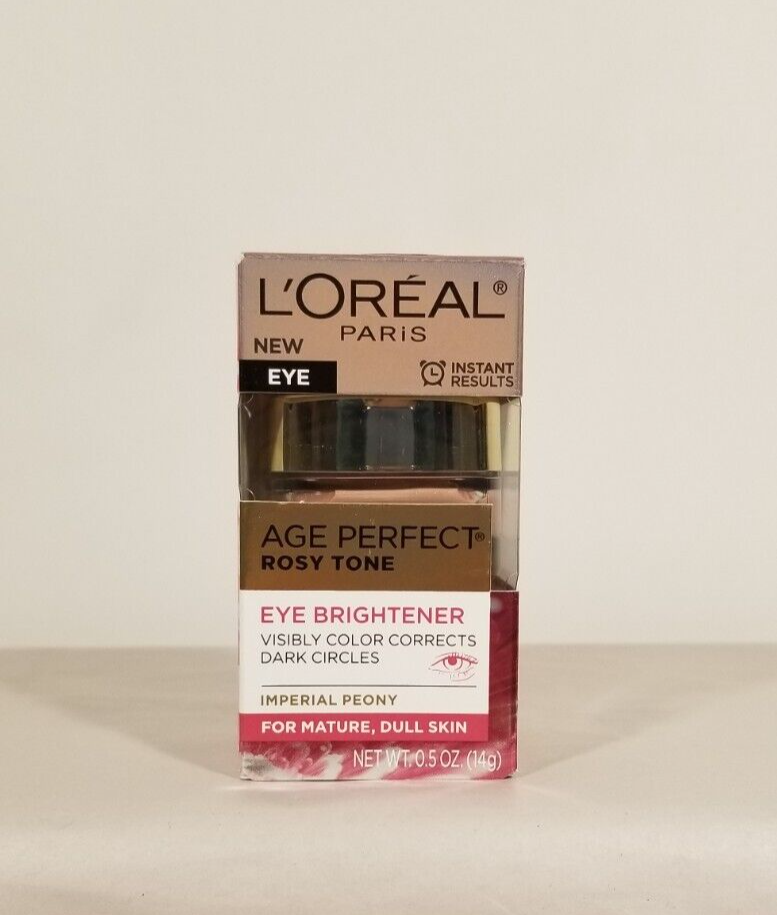 L'oreal Rosy Tone Eye Brightener Age Perfect DISCONTINUED .5oz Loreal