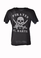 Saint Barth - Topwear-T-shirts - Man - Grey - 3691922B184341