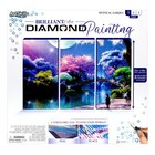 ArtSkills Brilliant Art Diamond Painting Kit 3 Stretched Canvas Panels 21" x 24"