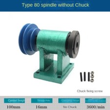 Hausgemachte Drehmaschine Spindel Holzbearbeitung Metall Montage Perle Maschine