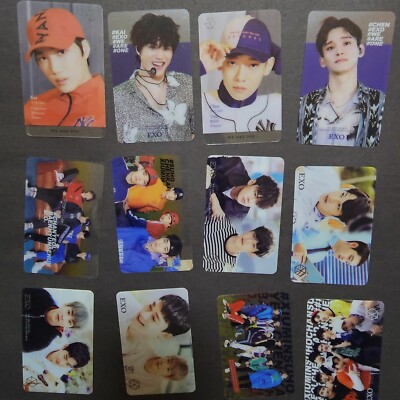 K-POP EXO Photo Transparent Cards 25pcs Korea KPOP Star Gift | eBay
