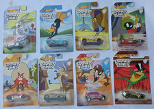 Hot Wheels Looney Tunes - Warner Bros. - Complete Set of 1-8, 1:64, NIB 2017