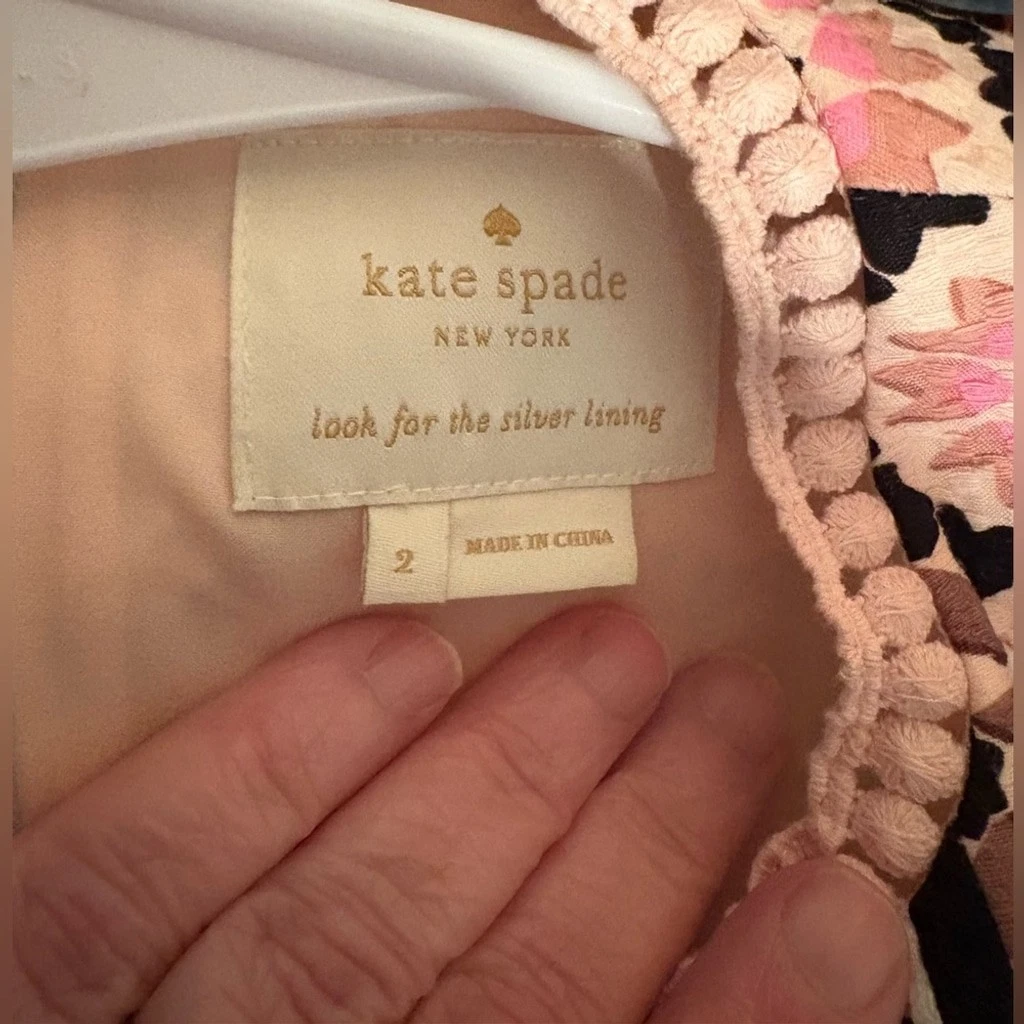 abito jacquard mosaico floreale kate spade new york designer donna taglia 2