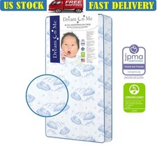 Hypoallergenic Waterproof Crib Mattress Firm Support Durable Baby Sleep New