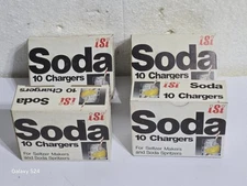 iSi North America CO2 Soda Siphon Chargers, 40 Pack