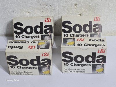 iSi North America CO2 Soda Siphon Chargers, 40 Pack