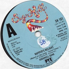SUGARHILL GANG  RAPPERS DELIGHT (3.58)  / RAPPERS DELIGHT (6.30) UK SUGAR HILL