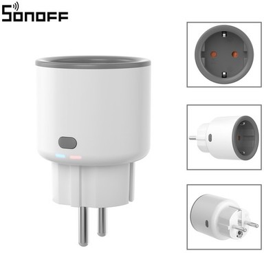 SONOFF S60 WIFI 16A Smart Steckdose Schalter APP Leistungsmessung Socket Timer
