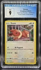 Pokemon TCG CGC 9 Eevee Holo Promo SWSH175 *TWO SWIRLS*