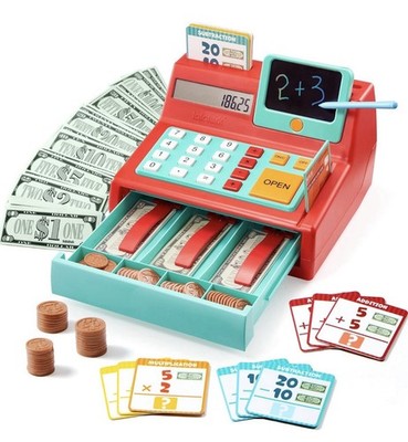 Learning Resources Pretend & Play Cash Register Calculator   Kids 3+