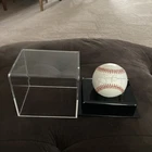 Tony Gwynn Autographed Official League Baseball with Display Case