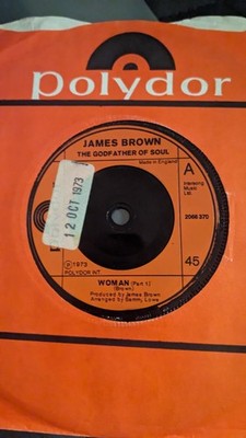 JAMES BROWN WOMAN UK POLYDOR 7''