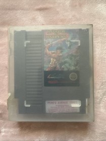 Wizards & Warriors (Nintendo NES) istruzioni parziali autentiche e custodia