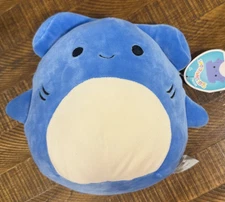 Squishmallows - Rocket the Hammerhead Shark 8" Stuffed Plush Toy *FREE SHIPPING*