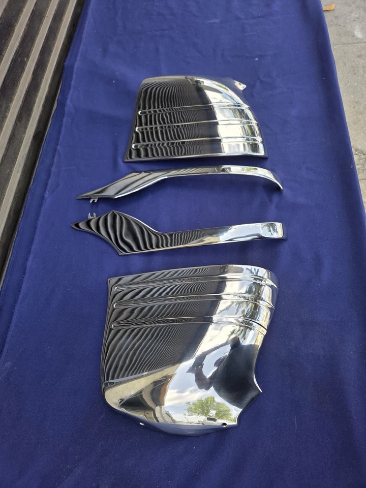 原装 1951 年,1952 年雪佛兰砾石护罩,砾石盾牌。 2 Dr. — 第 3/4 张图片