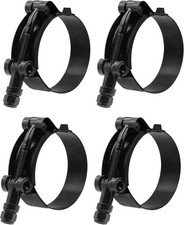 4 Pack 3 Inch Stainless Steel T-bolt Hose Clamps Clamp Range 83-91mm For 3 ... 4 Pack 3 Inch Stainless Steel T-bolt Hose Clamps Clamp Range 83-91mm For 3 ...